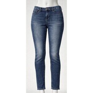 Lucky Brand Lolita Skinny Jeans Womens 6/28 Medium Wash Mid Rise Stretch Denim